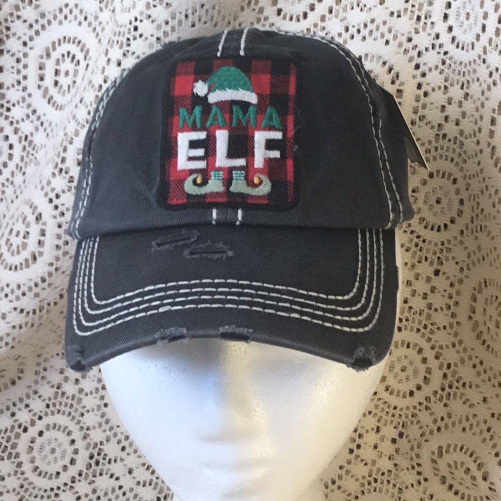 NWT Mama Elf Cap Holiday cap